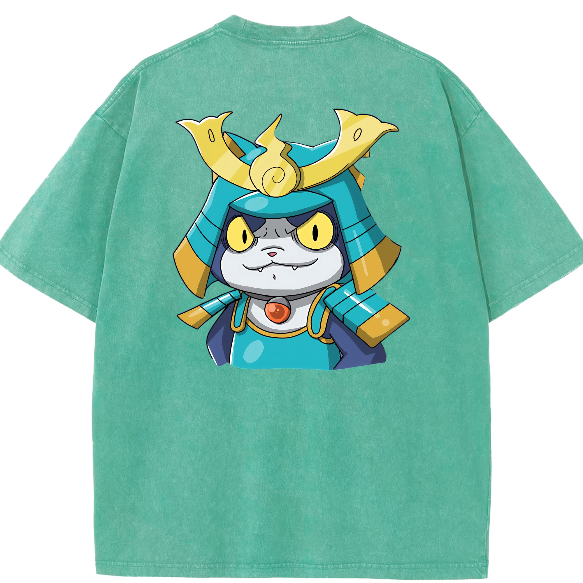 （画像用） 妖怪ウォッチ Yo-kai Watch 綿100% ヴィンテージ風 半袖Tシャツ（背面プリント）